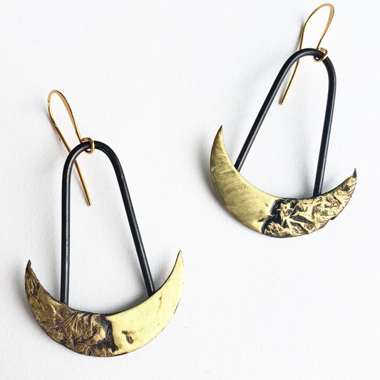 Melted Goddess Earrings